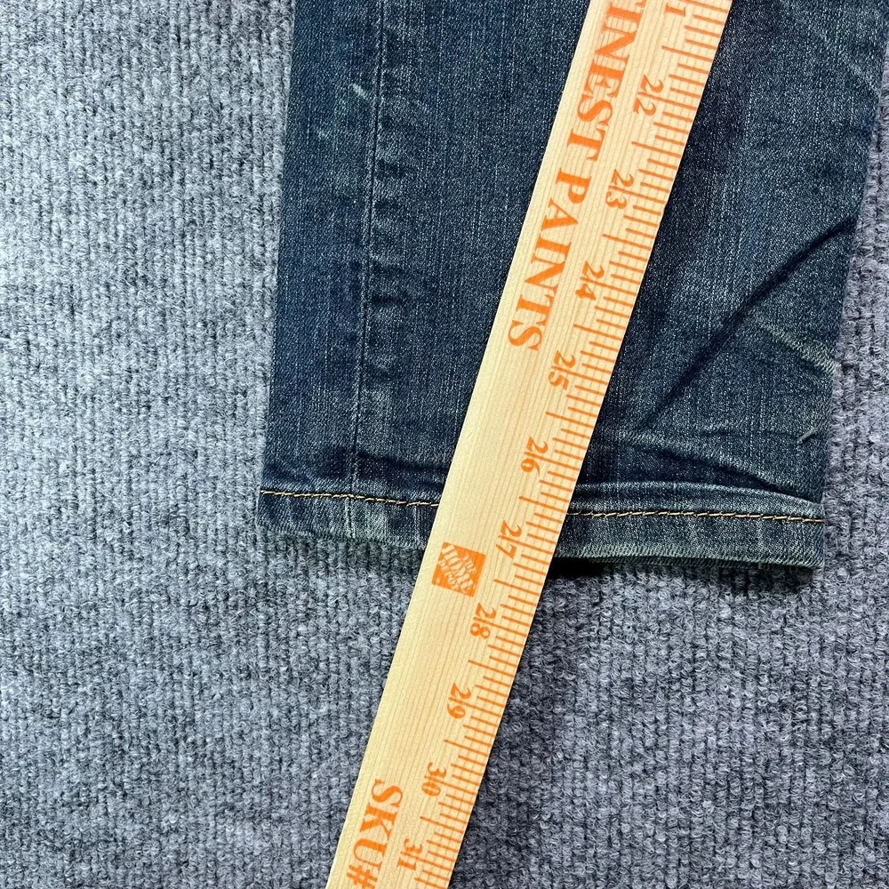 Levi's 511 Jeans Men's Blue Wash Denim Stretch Slim Straight Fit Zip Fly - 30x27